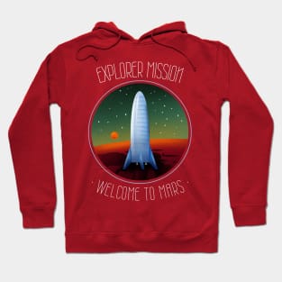 Welcome To Mars Hoodie